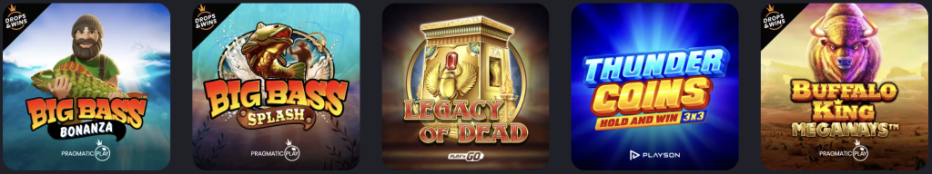 Spellen en softwareproviders Tip Top Casino